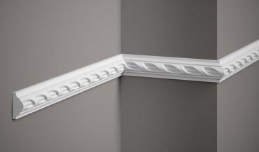Wand 252 PU  5,1x1,9cm  feste Stuckleiste für Wandgestaltung